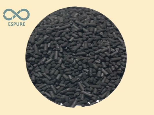 Harga yang bagus 4mm CTC 90% Pellet berbasis kerang kelapa Karbon aktif untuk pemulihan pelarut on line